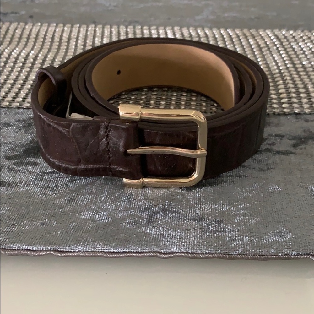 Ann Taylor genuine leather belt